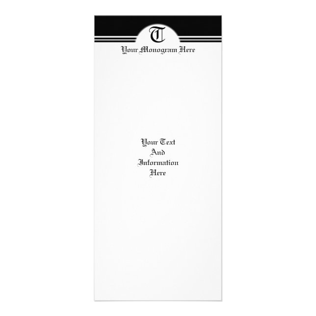 Elegant Rack Card (Front)