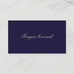 Elegant Raffle Ticket Navy Blue