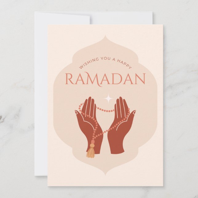 Elegant Ramadan Card (Front)