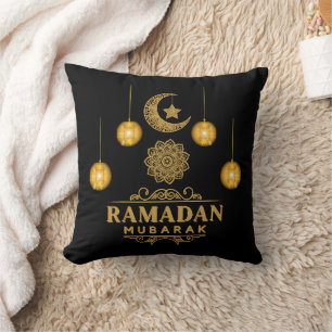 Elegant Ramadan Nights- Eid Mubarak 2026 Holiday Cushion