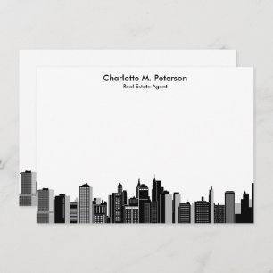 Elegant Real Estate Agent House Realtors Card