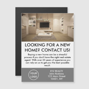 Elegant Real Estate Agent Promotional Custom