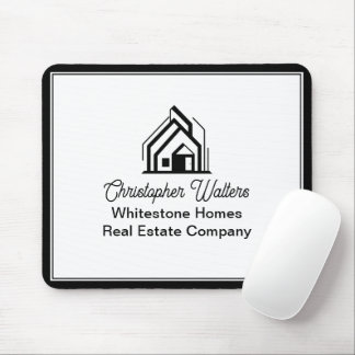 Elegant Real Estate Company Customized Realtor Mouse Pad