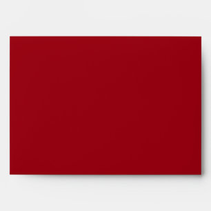Elegant Red Black Linen Envelopes