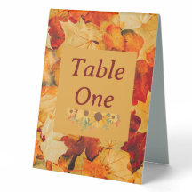 Elegant Red Gold Autumn Leaves Fall Wedding