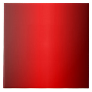 Elegant Red Gradient Ceramic Tile