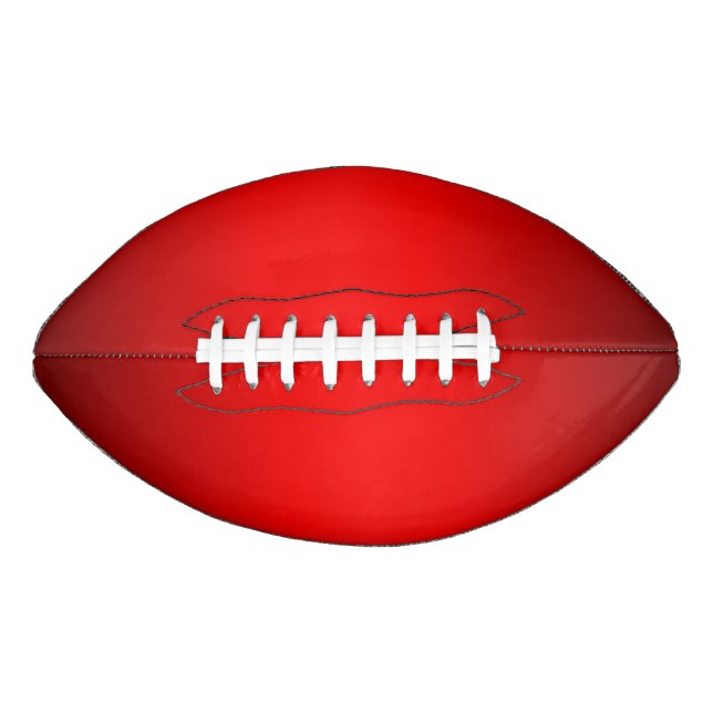 Elegant Red Gradient   Football (Front)