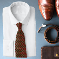 Elegant Red Green Luxury Polka Dot Pattern