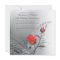 Elegant Red Rose Anniversary Invitation