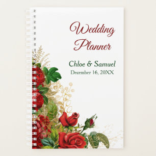 Elegant Red Rose Bouquet Wedding Planner