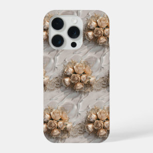 Elegant Red Rose Gold #4 iPhone 15 Pro Case