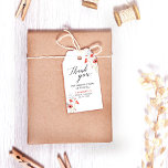 Elegant Red Watercolor Flowers Bridal Shower Gift Tags<br><div class="desc">Elevate your bridal shower favours with Elegant Red Watercolor Flowers Bridal Shower Favour Tags. These tags feature exquisite hand-painted red flowers and elegant calligraphy,  making them the perfect addition to show gratitude to your guests. They're easily customisable,  so feel free to reach out if you need assistance!</div>