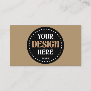 Elegant, refined, sleek & minimalist business card