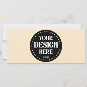 Elegant, refined, sleek & minimalist card