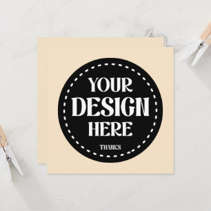 Elegant, refined, sleek & minimalist card