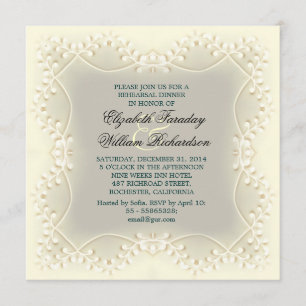 elegant rehearsal dinner invitations
