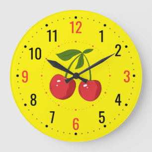 Elegant Restaurant & Cafe Decor - Best Kitchen Large Clock