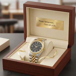 Elegant Retirement Gift for Him   Luxury Watch