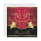 Elegant Retirement Party Invitation Red Gold Bl