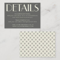 Elegant Retro Black and White Line Art Wedding