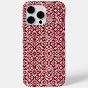 Elegant Retro Boho Floral Pattern  iPhone 15 Pro Max Case