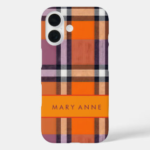 Elegant Retro Chequered Case