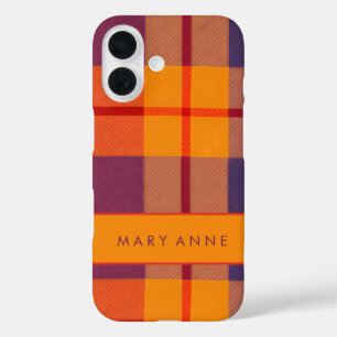 Elegant Retro Chequered Case