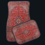 Elegant Retro Modern Vintage Persian Car Mat<br><div class="desc">Elegant Retro Modern Vintage Persian Car Floor Mat - See our other products and collections,  choose a gift for you and your dear ones. 
Thanks for buying in our store. Come again. :)</div>
