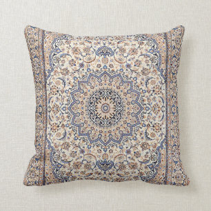 Elegant Retro Modern Vintage Persian Cushion