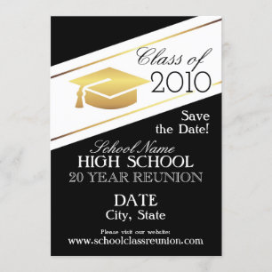 Elegant reunion design. invitation