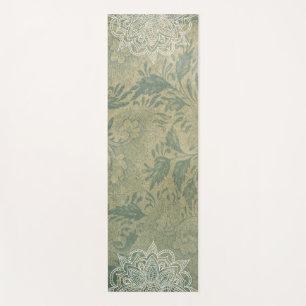 Elegant Reversible Oriental Mandala Yoga Mat