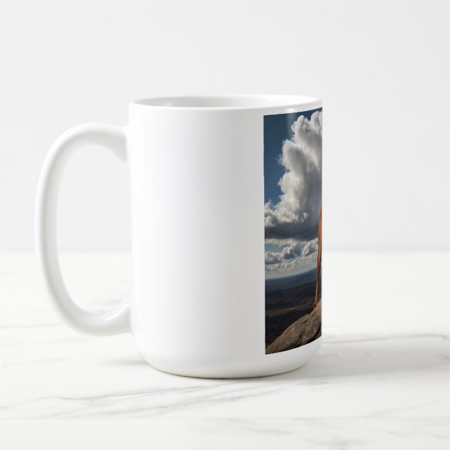 Elegant Rhodesian Ridgeback Coffee Mug (Left)