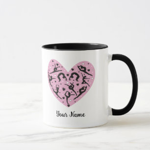 Elegant Rhythmic Gymnastics Personalized Mug