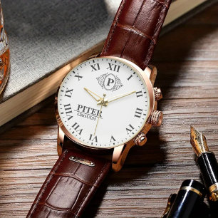 Elegant Roman numeral classic luxury  Watch