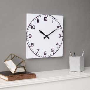 Elegant Roman Numerals Clock Face Design