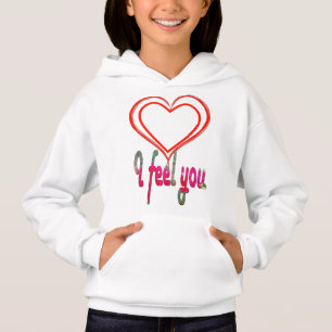 Elegant Romance: Valentine's Day Hoodie for Her