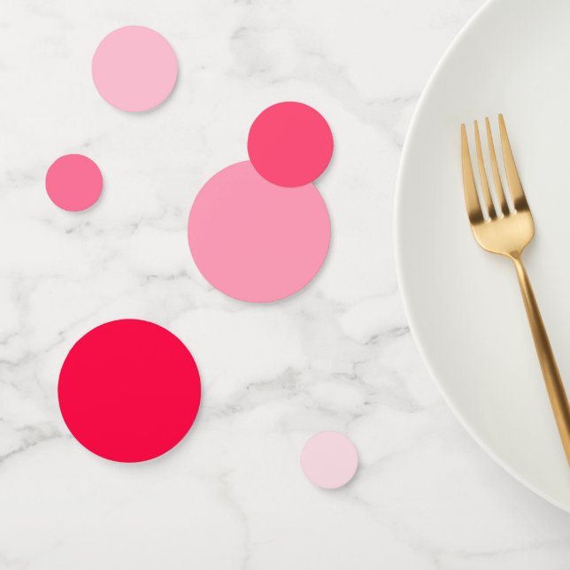 Elegant Romantic Blush Gradient Table Confetti   (Group)