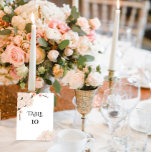 Elegant Romantic Blush Pink Floral Blossom Table Number<br><div class="desc">Simple elegant, romantic design features blush pink watercolor flowers with soft colours and botanical accents. These table card numbers are the perfect addition to any wedding reception, offering an easy and stylish way to help your guests find their seats. This table card number can be customised to fit your specific...</div>