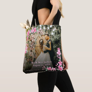 Elegant Romantic Happy Valentine's Day Tote Bag