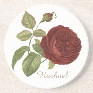 Elegant Rose Coaster