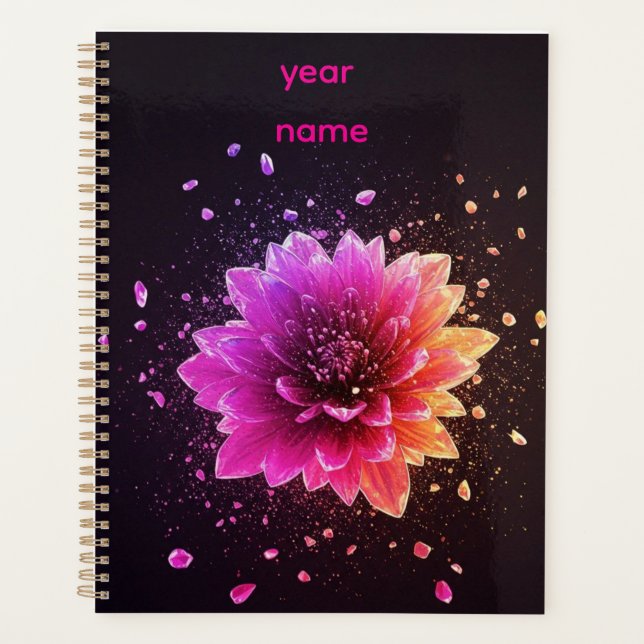 Elegant Rose Daily planner (Front)