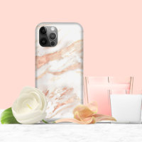 Elegant Rose Gold Marble