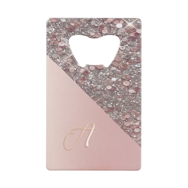 Elegant Rose Gold Monogram (Front)