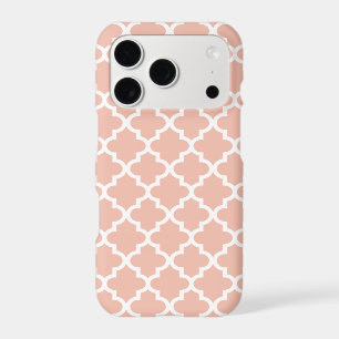 Elegant Rose Gold Quatrefoil