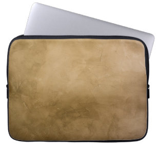 Elegant Rose Gold & White Quartz Marble Laptop Ski Sleeve