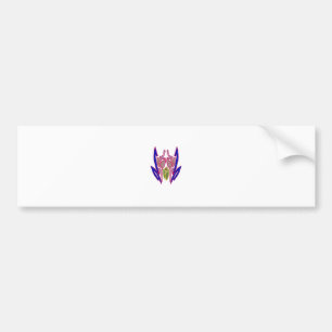 Elegant Rose Watercolor Art Print Bumper Sticker