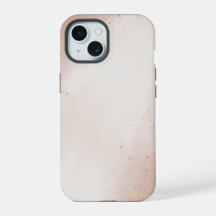 Elegant Rosegold Marble iPhone 15 Case