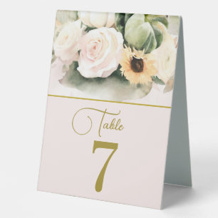 Elegant Roses and Sunflower Bouque