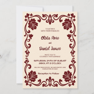 Elegant Royal Mediaeval Wedding Invitation