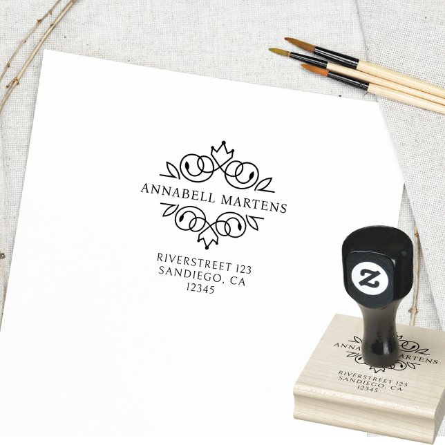 Elegant, royal rubber stamp (Creator Uploaded)